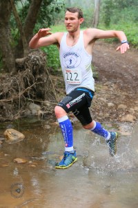 First creek crossing of the day